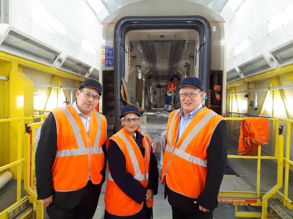 Priti Patel becomes latest Rail Fellow after hands-on day on rail site
