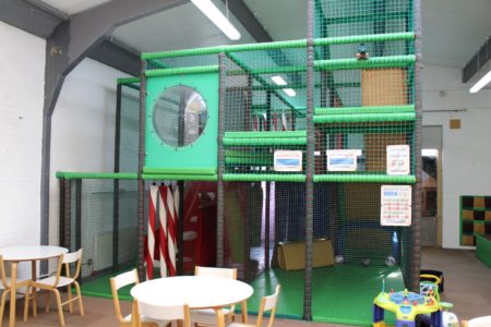 Active play area at Pickles Playhouse, all ready for young visitors