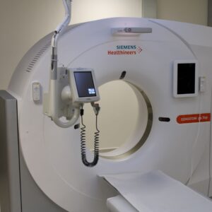 State of the art CT scanner at Oaks Hospital, Colchester