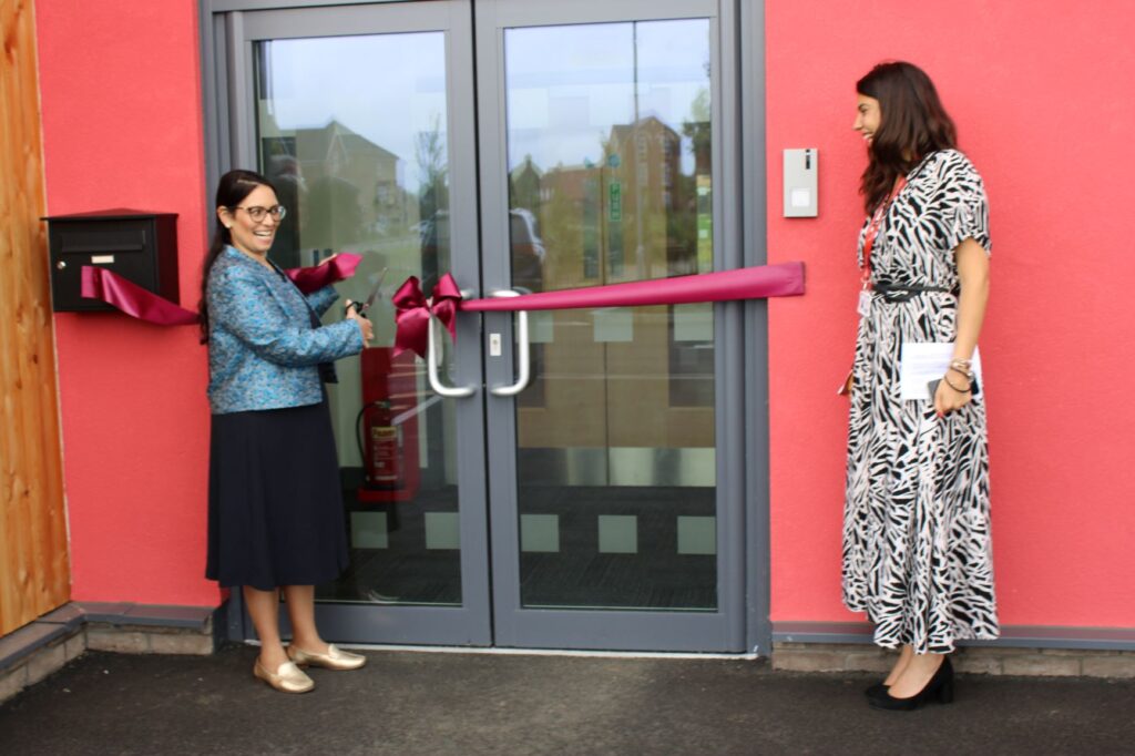 Priti opens new primary school in Stanway