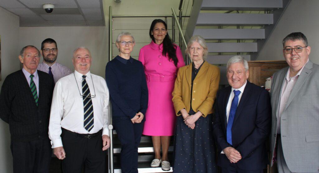 Priti Patel is guest speaker at Witham Industrial Watch’s first post pandemic business members meeting